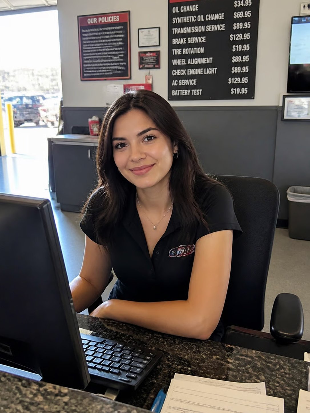 Pikes Peak Hail Repair mechanic working on a vehicle in the Colorado Springs shop