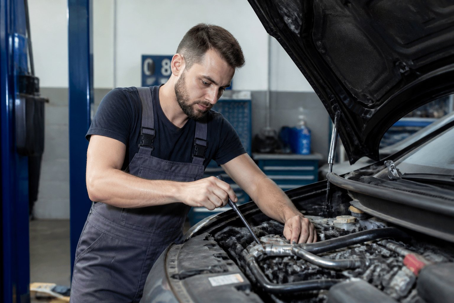 Car repair work